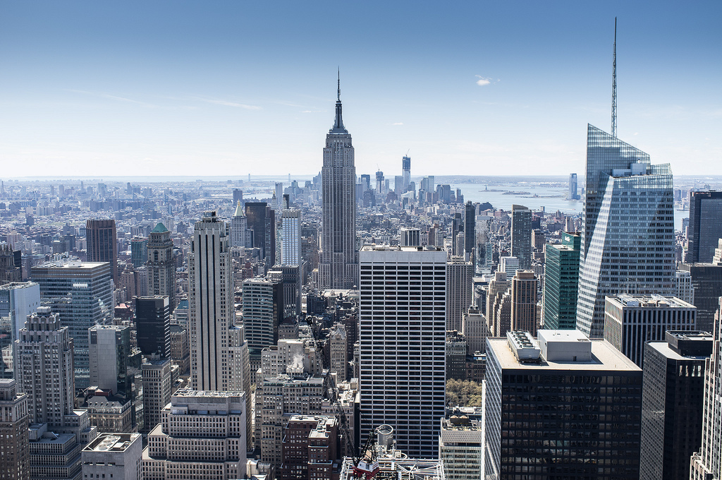 Top of the Rock, Rockefeller Center, New York City.