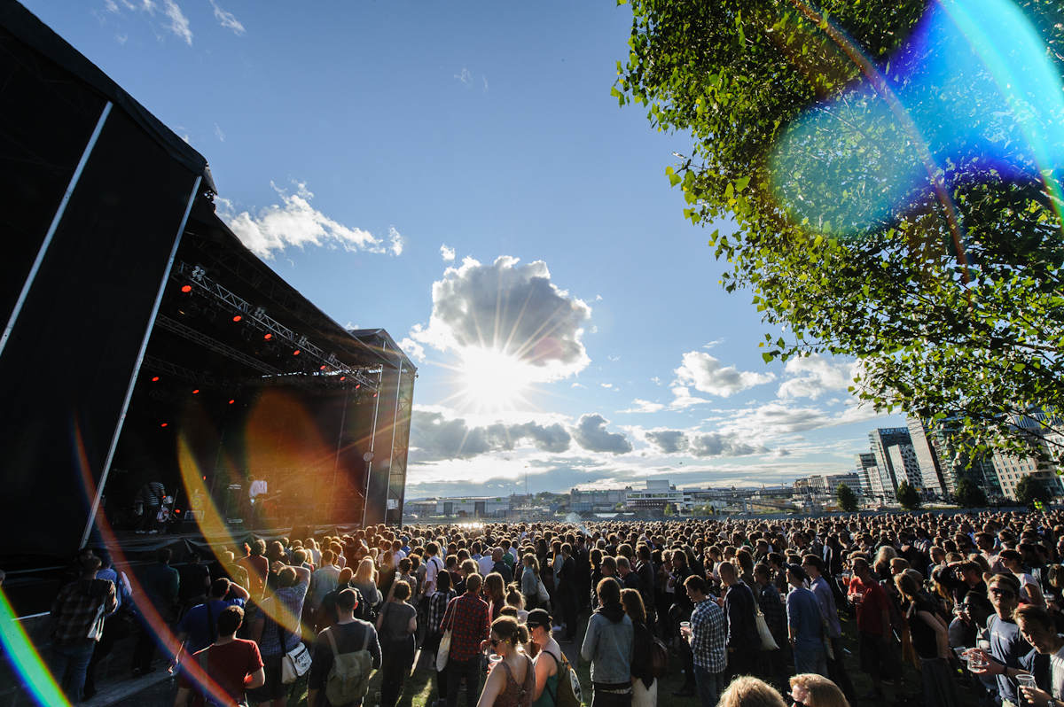 Thurston Moore. Øyafestivalen 2012, Oslo.